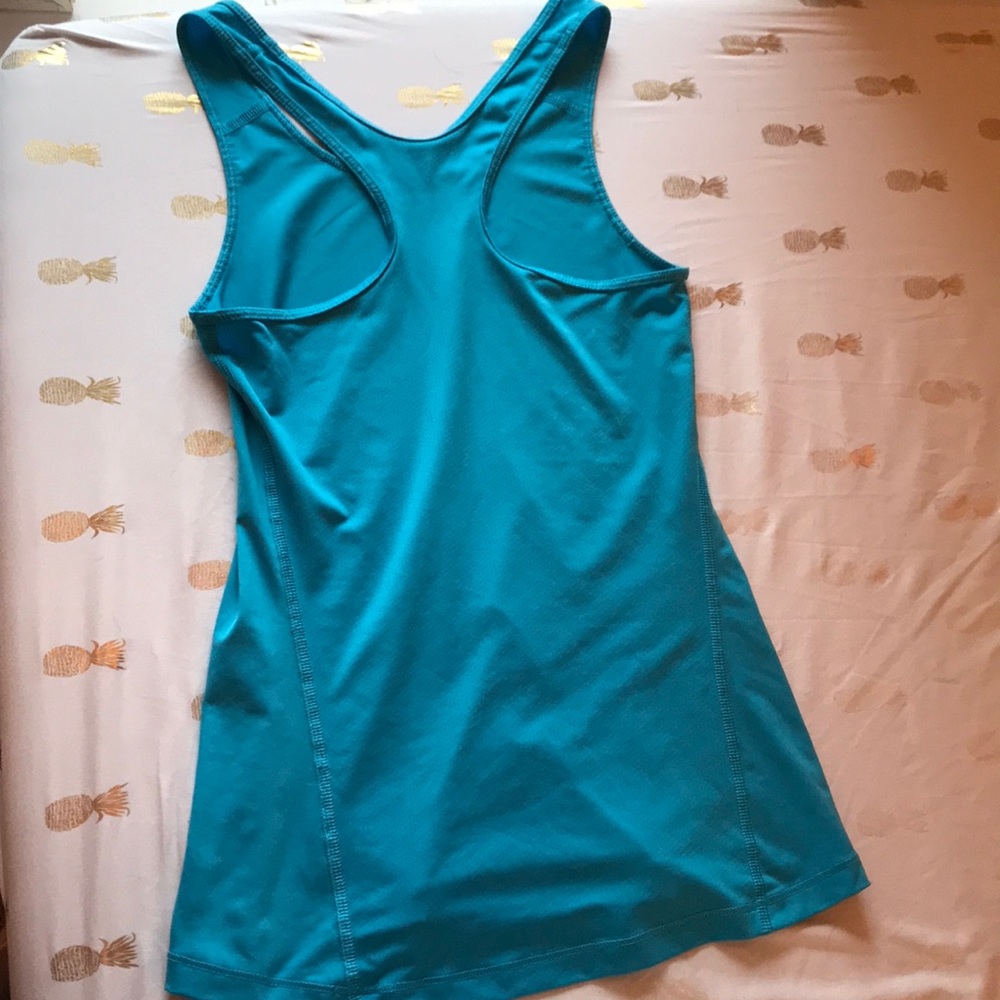 Nike Dri-Fit Blue Racerback Tank - Picture 2 of 2